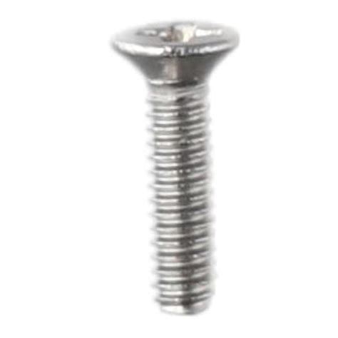 50pcs Silver Phillips Drive Screws 304 Stainless Steel Flat Round Head