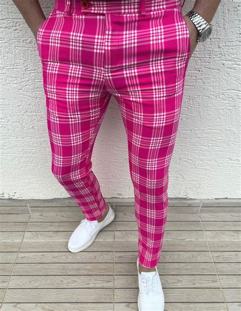 Plaid Pants For Men