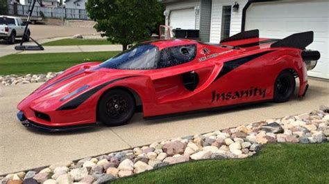 Garage Built Jet Powered Ferrari Enzo Is A Furious Fire Spewing Insane