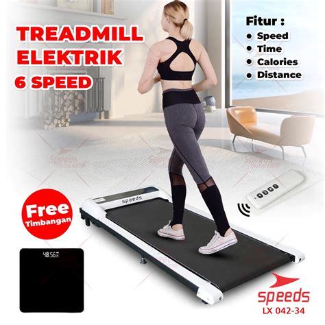 Jual Speeds Sport Treadmill Listrik Walking Pad Treadmill Elektrik