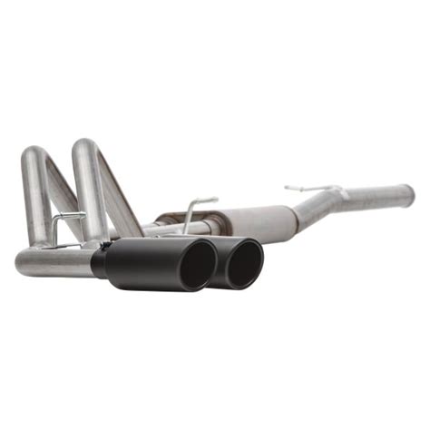 Gibson Ford F Black Elite Stainless Steel Cat Back Exhaust