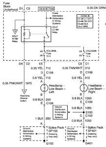 Headlamp Relay Wiring Diagram Buick