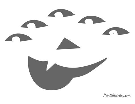 22 Free Printable Halloween Pumpkin Stencils