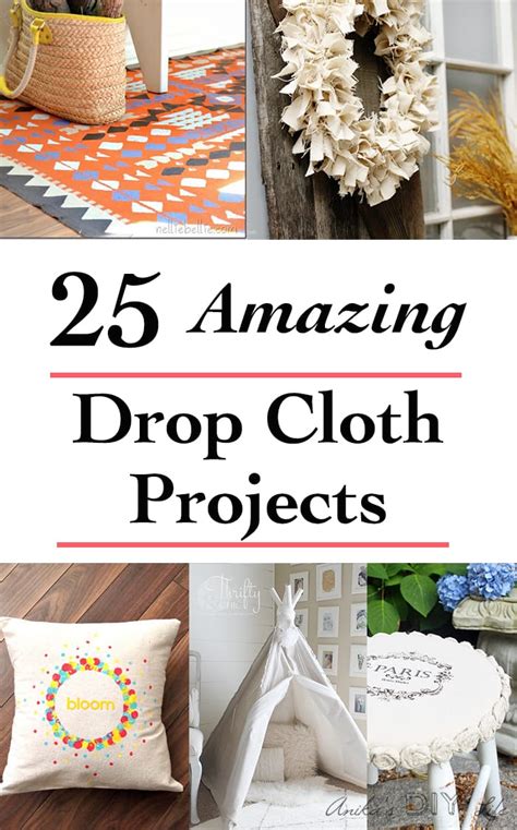 25 Amazing Drop Cloth Project Ideas - Anika's DIY Life