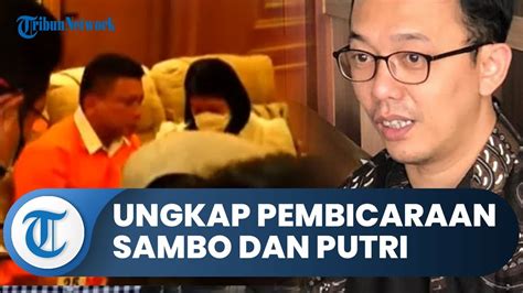 Ungkap Isi Pembicaran Ferdy Sambo Dan Putri Saat Rekonstruksi Komnas