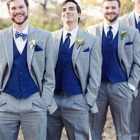 Get Ready To Dazzle Blue Suit Grey Vest Wedding Ideas You Don T Want To Miss