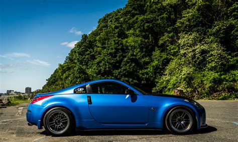 06 350z Wrapped In 3m Perfect Blue R Nissan