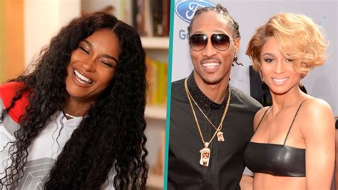 Singer Ciara bursts out laughing when asked about co-parenting with her ...