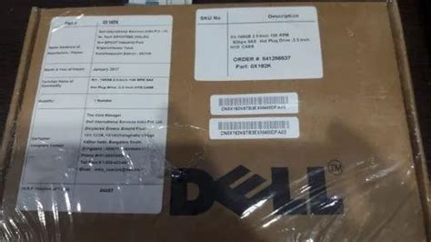 Steel Dell X K Gb K Sas Gb S Hot Swap Hdd At Unit In New Delhi