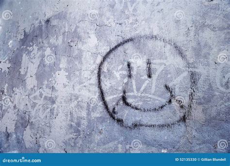 Smiley Face Graffiti Royalty-Free Stock Image | CartoonDealer.com #52135330