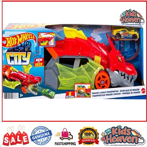 Hot Wheels Dragon Hauler Dragon Launch Transporter Original Lazada
