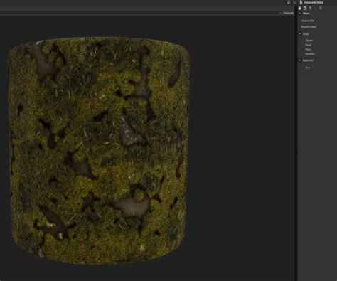 Artstation Moss Material Substance Painter Resources