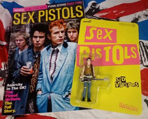 SID VICIOUS ACTION Figure Magazine Ltd Edition JOHNNY ROTTEN Sex