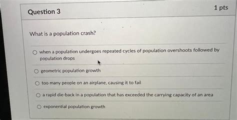 Solved Which Of The Following Can Affect Populations Sizes Chegg