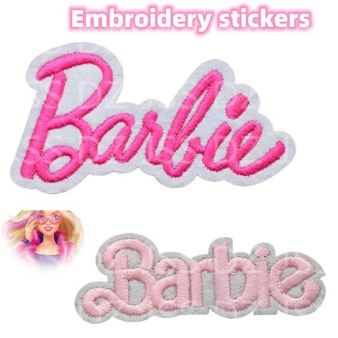 Pegatinas Bordadas Con Letras De Barbie Para Ni Os Parches De Ropa Con