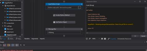 Running Python Script In Uipath Activities Uipath Community Forum