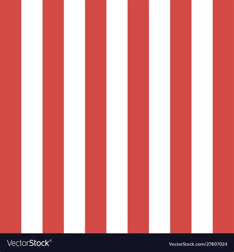 Pattern Red And White Vertical Strips Royalty Free Vector