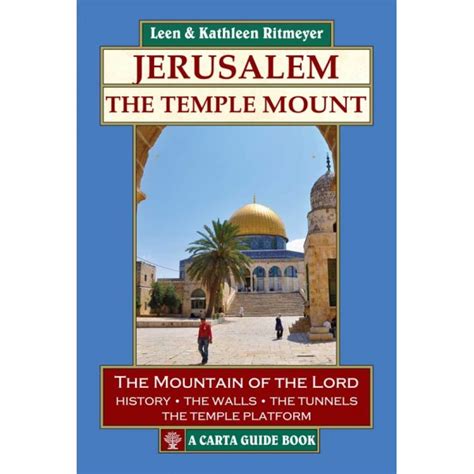 Jerusalem: The Temple Mount - A Carta Guide Book - Carta Jerusalem