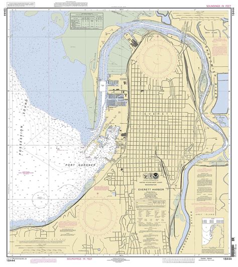 Everett Harbor 2009 Old Map Nautical Chart Pc Harbors 6441