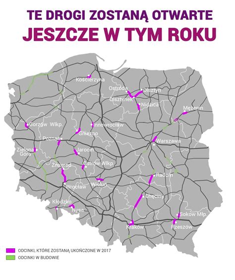 Nowe Drogi W Polsce W Tym Roku Km Nowych Tras Money Pl