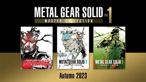 Annonce De La Collection Metal Gear Solid Plus Dinformations Metal