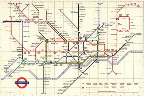 The London Tube Map Archive