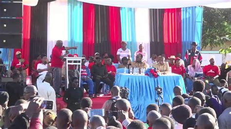 Live Mkutano Wa Hadhara Na Mwenyekiti Wa CHADEMA Freeman Mbowe