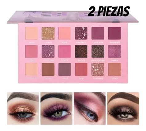 Paleta De Sombras Nude New 18 Tonos 2 Piezas Meses sin interés