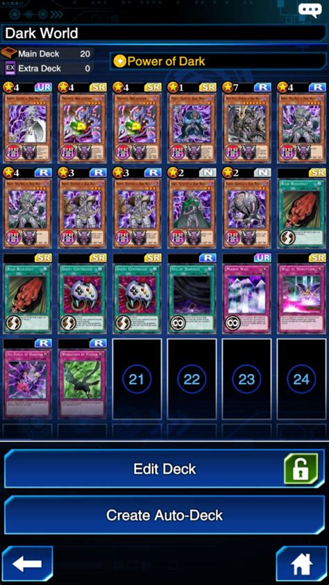 Yu-Gi-Oh! Duel Links Dark World Deck Explained