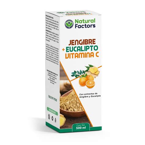 Jengibre Eucalipto Vitamina C Nf Jarabe Frasco X Ml