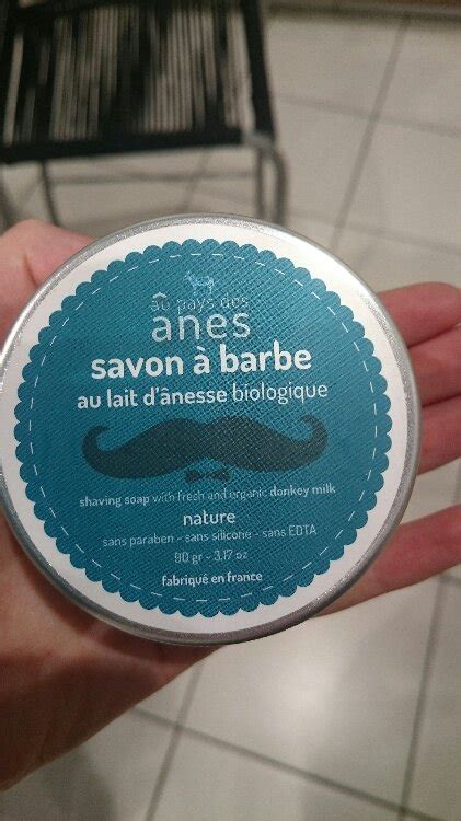 Au pays des ânes Savon à barbe au lait d ânesse biologique INCI Beauty