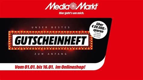 Mediamarkt Gutscheinheft Mit Vielen Angeboten Ab Januar Verf Gbar