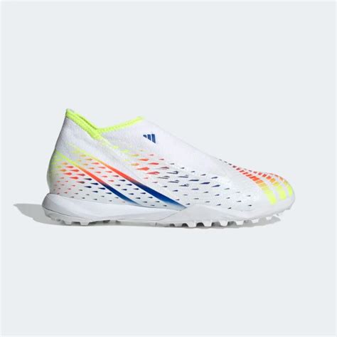 Adidas Predator Edge Laceless Tf Cloud White Solar Yellow Power