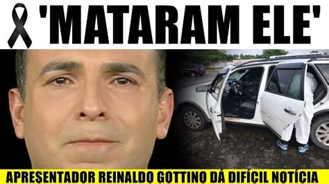 M Rreu H Pouco Apresentador Reinaldo Gottino Anuncia Perda De