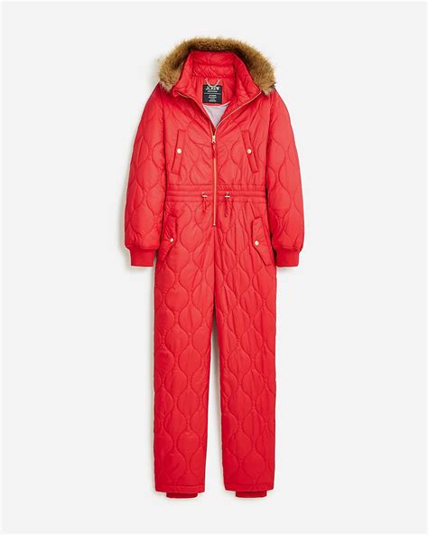 J Crew Puffer Snowsuit With Primaloft® For Women