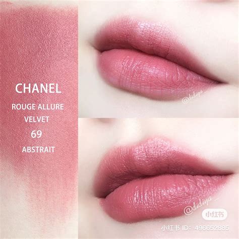 พร้อมส่ง 💗 Chanel Rouge Allure Velvet 69 Abstrait Line Shopping