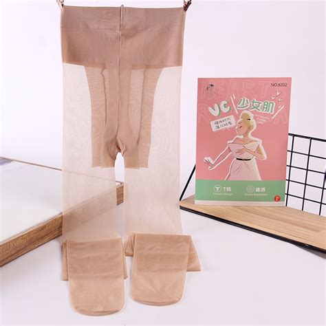 Spring Summer Invisible Ultra Thin Stockings Women 10d Core Spun Silk