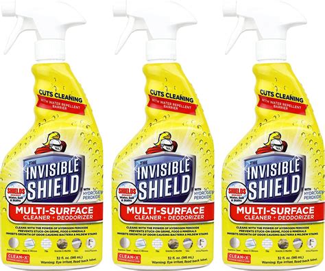 Invisible Shield Multi Surface Cleaner Deodorizer With Hydrogen Peroxide 32 Fl Oz