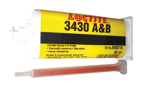 3430 50ML Loctite Adhesive Epoxy 2 Part Transparent