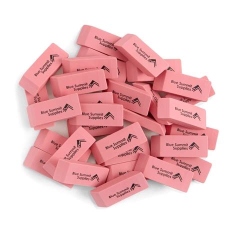 Blue Summit Supplies Pink Erasers Bulk Classroom Erasers For Kids Pink