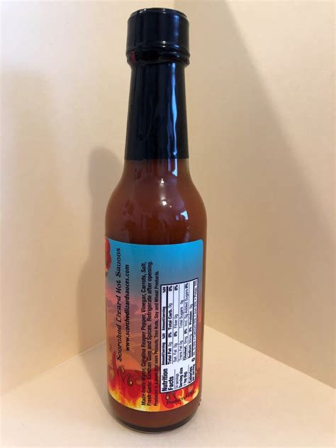 Atomic Scorched Lizard Carolina Reaper Hot Sauce Oz Scorched Lizard Sauces