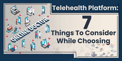 Telehealth Platform 7 Things To Consider While Choosing Vcdoctor