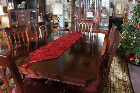 Cherry Wood Dining Room Set