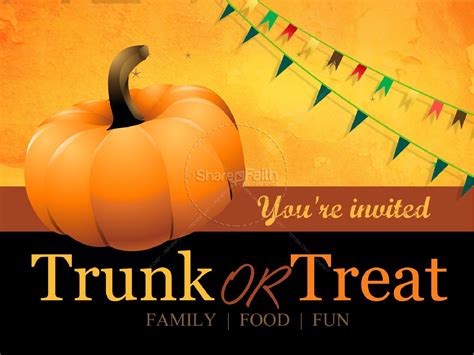 Trunk Or Treat Clipart