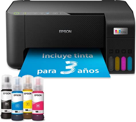 Epson Ecotank Et A Impresora Multifunci N Con Dep Sito De Tinta