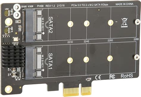 Dual M 2 PCIE Adapter Adapter Card M 2 SATA To PCIE Dual Disk Array