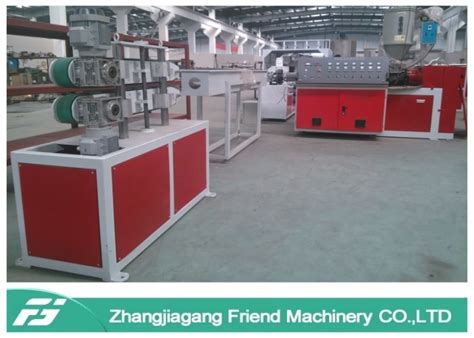 Three Layers Pvc Fiber Reinforced Hose Extrusion Line Weather Resistance