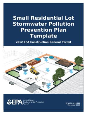 Stormwater Pollution Prevention Plan Template Us Epa Doc Template