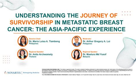 Understanding The Journey Of Survivorship In Metastatic Breast Cancer The Asia Pacific