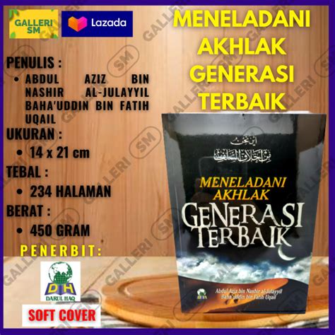 Buku Meneladani Akhlak Generasi Terbaik Darul Haq Lazada Indonesia